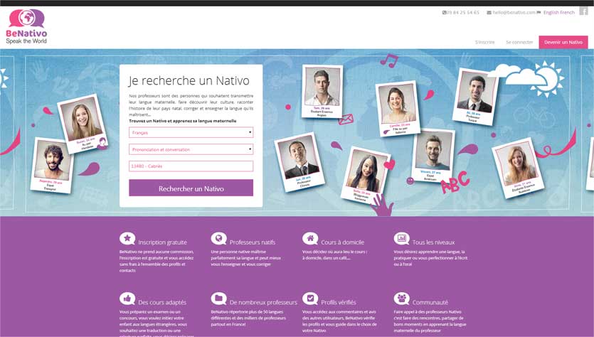 Benativo - Apprentissage des langues